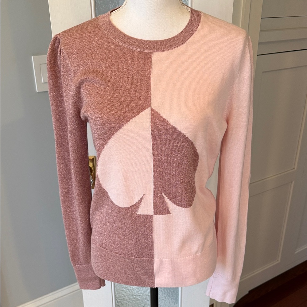 Kate Spade Two-Tone Pink Sweater